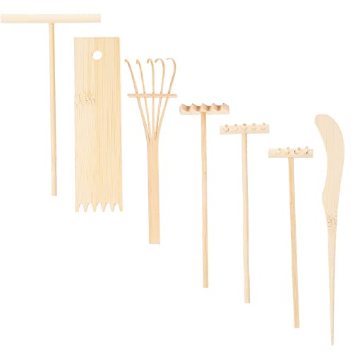 Gogogmee 1Satz Rake für Zen Garten Teiliges Dekorative Mikro Rechen für Meditation und Kreative Tischgestaltung Zubehör für DIY Projekte und Sandspiel Gogogmee 1Satz Rake für Zen Garten Teiliges Dekorative Mikro Rechen für Meditation und Kreative Tischgestaltung Zubehör für DIY Projekte und Sandspiel von Gogogmee