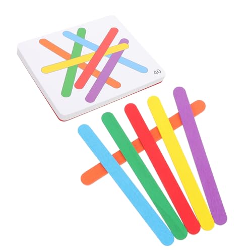 Gogogmee 1Satz Regenbogen Stäben für Logisches Denkspielzeug Kognitiven Fähigkeiten für Frühkindliches Lernen und Kreative Spiele Gogogmee 1Satz Regenbogen Stäben für Logisches Denkspielzeug Kognitiven Fähigkeiten für Frühkindliches Lernen und Kreative Spiele von Gogogmee