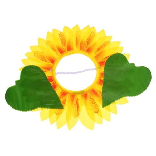 Gogogmee Sonnenblumenkopfbedeckung für Kinder und Damen Lustige Blumen Haaraccessoires für Cosplay für Partys und Halloween Gogogmee Sonnenblumenkopfbedeckung für Kinder und Damen Lustige Blumen Haaraccessoires für Cosplay für Partys und Halloween von Gogogmee