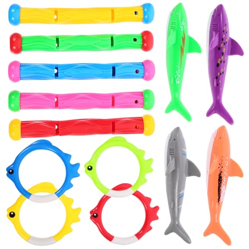 Gogogmee 1Satz Tauchen Angeln für Teiliges mit Schwimmringen und Tauchstäben Poolzubehör für Sommer Spaß im Wasser Gogogmee 1Satz Tauchen Angeln für Teiliges mit Schwimmringen und Tauchstäben Poolzubehör für Sommer Spaß im Wasser von Gogogmee