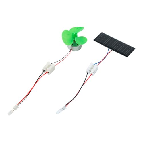 Gogogmee 1Satz Windkraft und Solarstromgenerator für Lernspielzeug für Wissenschaftliche Projekte DIY Bausatz für Kreative und Technische Fähigkeiten von Gogogmee