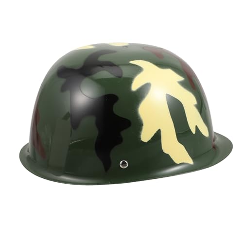 Gogogmee Spielzeug Für Kinder 1Stk Camouflage-Helm Partyhüte für Kinder Rollenspiel-Requisite Helme für Erwachsene Helm Spielzeug Helmspielzeug für Kinder Skateboard Camouflage-Hut von Gogogmee