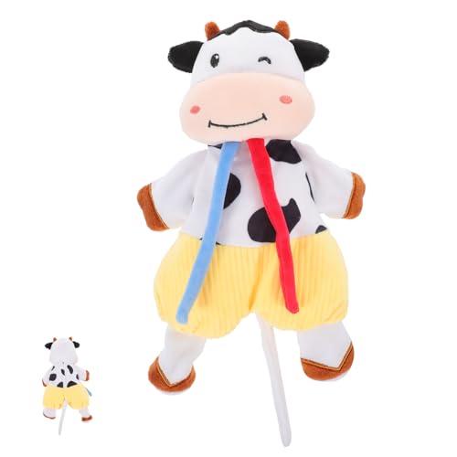 Gogogmee 1Stück Beißring mit Cartoon Kuh Design und Plüschspielzeug für Zahnen und Unterhaltung für Neugeborene Monate Gogogmee 1Stück Beißring mit Cartoon Kuh Design und Plüschspielzeug für Zahnen und Unterhaltung für Neugeborene Monate von Gogogmee