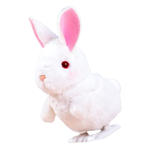 Gogogmee 1Stück Bunny Wind Up Plüsch Hase Aufziehspielzeug für Osterparty Gefälligkeiten für Ostern Feierlichkeiten Gogogmee 1Stück Bunny Wind Up Plüsch Hase Aufziehspielzeug für Osterparty Gefälligkeiten für Ostern Feierlichkeiten von Gogogmee