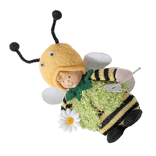 Gogogmee 1Stück Dekorative Bienenpuppe Kreative Festivalpuppe Süßes Stofftier für zur Innendekoration Schlafbegleiter für Altersgruppen von Gogogmee