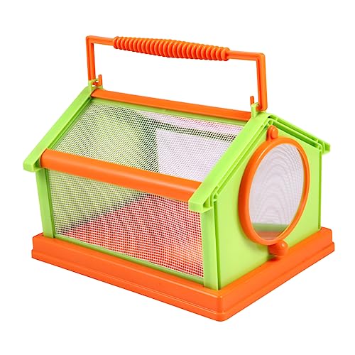 Gogogmee 1Stück Insektenkäfig mit Vergrößerung Insektenbeobachtungsbox für DIY Outdoor Experimente mit Atemlöchern für Lebende Insekten und Kleinen Objekten Gogogmee 1Stück Insektenkäfig mit Vergrößerung Insektenbeobachtungsbox für DIY Outdoor Experimente mit Atemlöchern für Lebende Insekten und Kleinen Objekten von Gogogmee