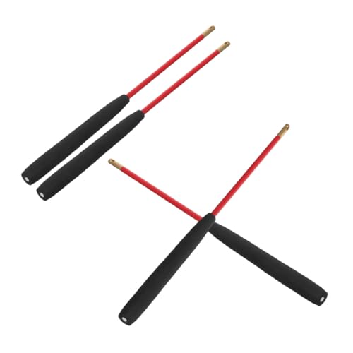 Gogogmee 2 Paare Profi Diabolo Sticks mit Rutschfestem Griff Lange Robuste Glasfaserstäbe Kupferkopf für Verbessertes Gleichgewicht und Kontrolle mit Praktischem Fadenloch für Gogogmee 2 Paare Profi Diabolo Sticks mit Rutschfestem Griff Lange Robuste Glasfaserstäbe Kupferkopf für Verbessertes Gleichgewicht und Kontrolle mit Praktischem Fadenloch für von Gogogmee