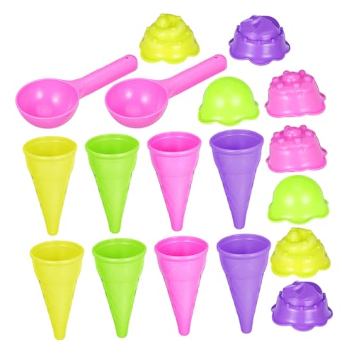 Gogogmee 2 Sätze Eiscreme Sandspielzeug Set mit Bunten Eisformen Realistischen Waffelhörnern Leicht und Sicher für Indoor und Outdoor Spielspaß für Strand und Sandkasten Gogogmee 2 Sätze Eiscreme Sandspielzeug Set mit Bunten Eisformen Realistischen Waffelhörnern Leicht und Sicher für Indoor und Outdoor Spielspaß für Strand und Sandkasten von Gogogmee
