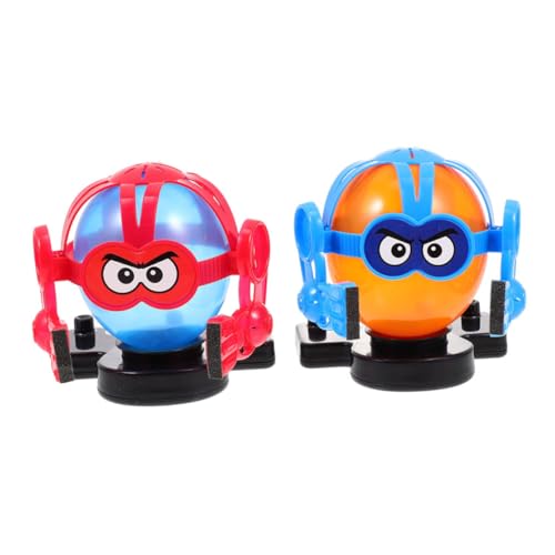 Gogogmee 2 Sätze Interaktives Ballon Duellspiel für Familien Handgesteuerte Ballon Puppen zum Manuellen Platzen Spannendes Wettkampfspiel für Tischpartys und Gemeinsames von Gogogmee