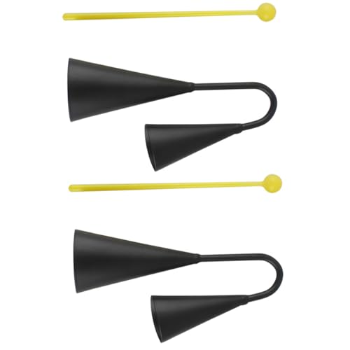 Gogogmee 2 Sätze Teiliges Cowbell Percussion Musikinstrument aus Robustem mit Klarem Melodischem Klang für Sportveranstaltungen Rock und Latin Musik Gogogmee 2 Sätze Teiliges Cowbell Percussion Musikinstrument aus Robustem mit Klarem Melodischem Klang für Sportveranstaltungen Rock und Latin Musik von Gogogmee