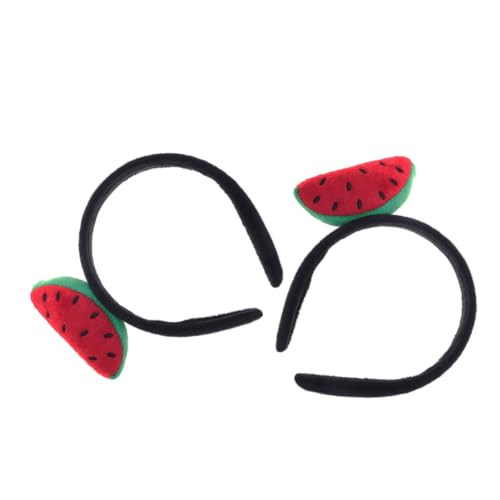 Gogogmee 2 Stück Cartoon Wassermelonen Haarband Weiches Stoff Stirnband für Damen Mädchen Lustiges Früchte Haarschmuck Sommerliche Kostüm accessoires Bequem und Vielseitig Gogogmee 2 Stück Cartoon Wassermelonen Haarband Weiches Stoff Stirnband für Damen Mädchen Lustiges Früchte Haarschmuck Sommerliche Kostüm accessoires Bequem und Vielseitig von Gogogmee