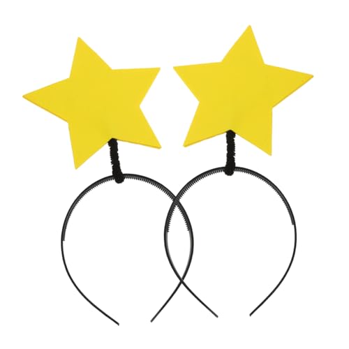 Gogogmee 2 Stück Haarreif Fünfzackiger Stern aus Schwamm Leicht Lustig Party Kostüm Haarschmuck für Mädchen und Frauen Festliche Bühnenauftritte und Alltag Gogogmee 2 Stück Haarreif Fünfzackiger Stern aus Schwamm Leicht Lustig Party Kostüm Haarschmuck für Mädchen und Frauen Festliche Bühnenauftritte und Alltag von Gogogmee
