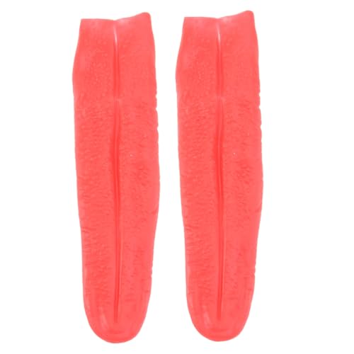 Gogogmee 2 Stück Halloween Cosplay Requisite Rote Lange Dekoration Gruseliges Festival Zubehör für Bühnenauftritte und Spukhausveranstaltungen Gogogmee 2 Stück Halloween Cosplay Requisite Rote Lange Dekoration Gruseliges Festival Zubehör für Bühnenauftritte und Spukhausveranstaltungen von Gogogmee