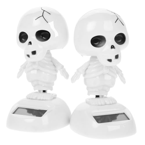 Gogogmee 2 Stück Halloween Solar Dancing Ghost Auto Ornament Kreative Skelett Dekoration für Innenraum Leichtes Kompaktes Halloween Deko für Auto Wohnzimmer Büro Party Accessoire Gogogmee 2 Stück Halloween Solar Dancing Ghost Auto Ornament Kreative Skelett Dekoration für Innenraum Leichtes Kompaktes Halloween Deko für Auto Wohnzimmer Büro Party Accessoire von Gogogmee