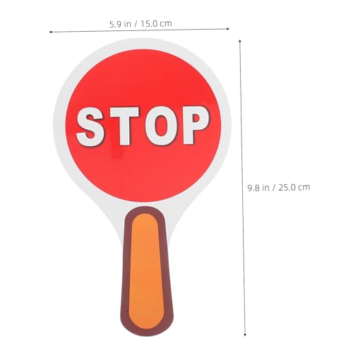 Gogogmee 2 Stück Handheld Doppelseitiges Stop go Verkehrsschild Rot grün Leuchtend Robustes Wasserdichtes Lernspielzeug für Portables Verkehrszeichen für Verkehrssicherheitsunterricht Gogogmee 2 Stück Handheld Doppelseitiges Stop go Verkehrsschild Rot grün Leuchtend Robustes Wasserdichtes Lernspielzeug für Portables Verkehrszeichen für Verkehrssicherheitsunterricht von Gogogmee