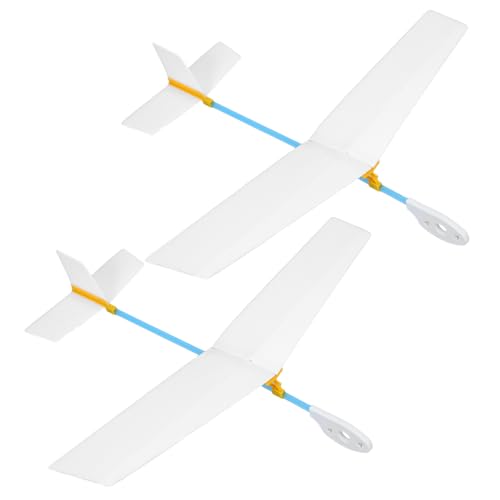 Gogogmee 2 Stück Holzflugzeug Bausatz zum Selberbauen Unbemaltes Gleiter Modell für Stem Lernspielzeug Kreativität Motorik und Räumlichem Gogogmee 2 Stück Holzflugzeug Bausatz zum Selberbauen Unbemaltes Gleiter Modell für Stem Lernspielzeug Kreativität Motorik und Räumlichem von Gogogmee