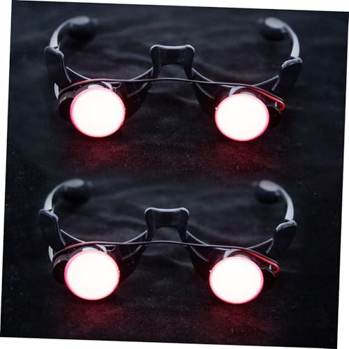 Gogogmee 2 Stück LED Leuchtbrille Clown Party Brillen mit Buntem Licht für Halloween Karneval Fasching Lustige Neon Sonnenbrillen für Erwachsene und Partydekoration Gogogmee 2 Stück LED Leuchtbrille Clown Party Brillen mit Buntem Licht für Halloween Karneval Fasching Lustige Neon Sonnenbrillen für Erwachsene und Partydekoration von Gogogmee