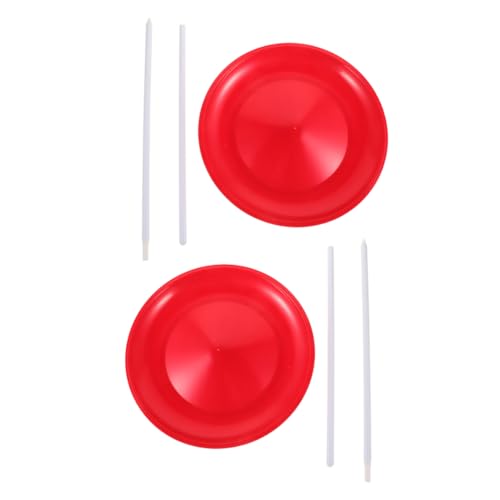 Gogogmee 2 Stück Leichte und Ausgewogene Spinning Platten für Bühnenaufführungen und Training für Anfänger und Profis Gogogmee 2 Stück Leichte und Ausgewogene Spinning Platten für Bühnenaufführungen und Training für Anfänger und Profis von Gogogmee
