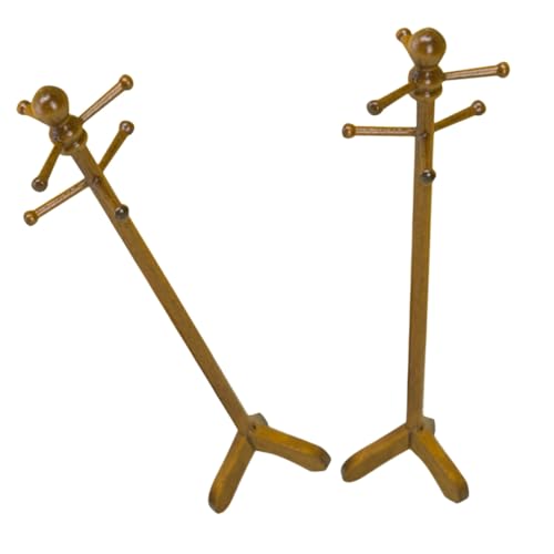 Gogogmee 2 Stück Maßstab Retro Stil Leichtes Design Vielseitig Nutzbar für Puppenhäuser und Reisespiel Fördert Fantasie und Motorische Fähigkeiten von Gogogmee
