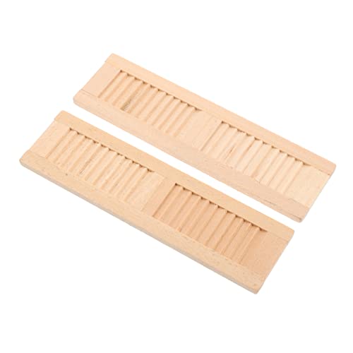 Gogogmee 2 Stück Mini Möbeljalousien Puppen Mini Verdunkelung Miniatur Kleinjalousien Fensterläden Mini Rollläden Für Modelljalousien Fenster Minuture Rollläden Hellbraun Gogogmee 2 Stück Mini Möbeljalousien Puppen Mini Verdunkelung Miniatur Kleinjalousien Fensterläden Mini Rollläden Für Modelljalousien Fenster Minuture Rollläden Hellbraun von Gogogmee