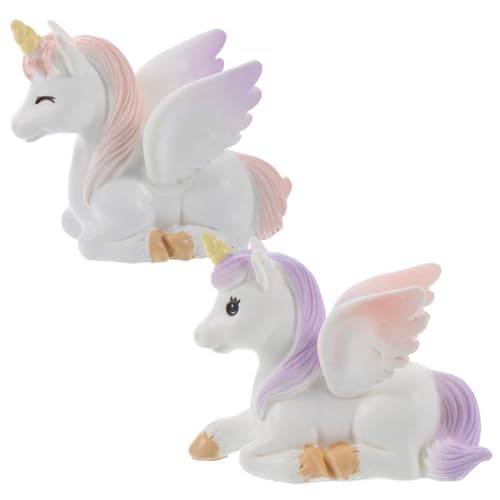 Gogogmee 2 Stück Miniatur Einhorn Figurinen aus Resin Langlebige Niedliche Deko für Kuchen Schreibtisch und Räume Bunte Fantasievolle Einhorn Mini Ornamente für Party und Gogogmee 2 Stück Miniatur Einhorn Figurinen aus Resin Langlebige Niedliche Deko für Kuchen Schreibtisch und Räume Bunte Fantasievolle Einhorn Mini Ornamente für Party und von Gogogmee