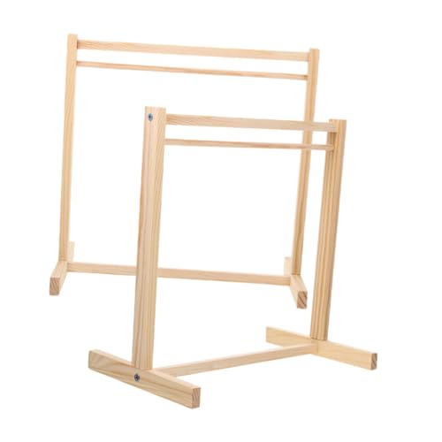 Gogogmee 2 Stück Miniatur Puppen Kleiderständer aus Holz Teilig Platzsparender Doll Garment Rack mit Stilvollem Design Praktische Aufbewahrung für Puppenkleidung Einfach zu Reinigen Gogogmee 2 Stück Miniatur Puppen Kleiderständer aus Holz Teilig Platzsparender Doll Garment Rack mit Stilvollem Design Praktische Aufbewahrung für Puppenkleidung Einfach zu Reinigen von Gogogmee