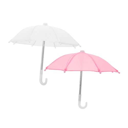 Gogogmee 2 Stück Miniatur Puppenhaus Regenschirm aus Kunststoff Eisen und Stoff Detailreiches Farbenfrohes Design Stilvolle Puppenhaus Dekoration für Puppen Geeignet als Geschenk und Gogogmee 2 Stück Miniatur Puppenhaus Regenschirm aus Kunststoff Eisen und Stoff Detailreiches Farbenfrohes Design Stilvolle Puppenhaus Dekoration für Puppen Geeignet als Geschenk und von Gogogmee