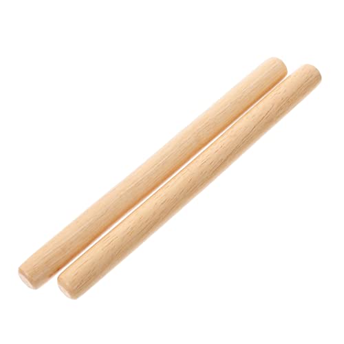 Gogogmee 2 Stück Musikalisches Lernspielzeug Percussion Sticks für Rhythmus und Musikunterricht für Vorschulkinder und Musikalische Früherziehung von Gogogmee