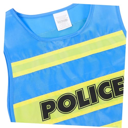 Gogogmee 2 Stück Polizei Kostüm Weste für Rollenspiel Verkleidung Jungen Mädchen Fasching Karneval Geburtstag Party Gogogmee 2 Stück Polizei Kostüm Weste für Rollenspiel Verkleidung Jungen Mädchen Fasching Karneval Geburtstag Party von Gogogmee