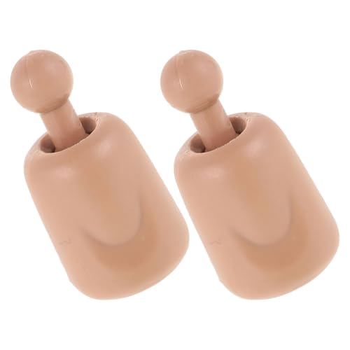 Gogogmee 2 Stück Puppenhalsgelenk-Verbinder: Actionfigur-Halszapfengelenk für Puppen im Maßstab 1/6 – Präzisions-Actionfigur-Kopfverbinder für DIY-Projekte von Gogogmee