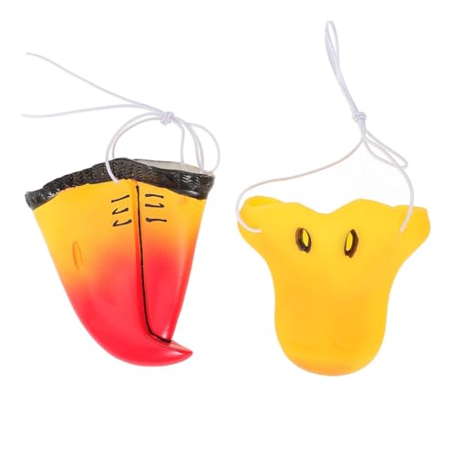 Gogogmee 2 Stück Teiliges Halloween Tiernasen Kostümset mit Elastischem Band Realistische Enten und Papageienschnäbel Praktische und Bequeme Verkleidung für Karneval Rollenspiel und Partys Gogogmee 2 Stück Teiliges Halloween Tiernasen Kostümset mit Elastischem Band Realistische Enten und Papageienschnäbel Praktische und Bequeme Verkleidung für Karneval Rollenspiel und Partys von Gogogmee