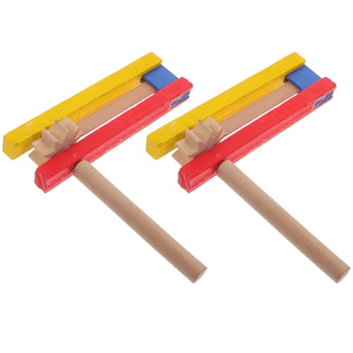 Gogogmee 2 Stück Teiliges Holz castagnetten Langem Griff Selbstrotierende Instrumente Pädagogische Rhythmusspielzeuge Koordination und Musikalischem Interesse Gogogmee 2 Stück Teiliges Holz castagnetten Langem Griff Selbstrotierende Instrumente Pädagogische Rhythmusspielzeuge Koordination und Musikalischem Interesse von Gogogmee