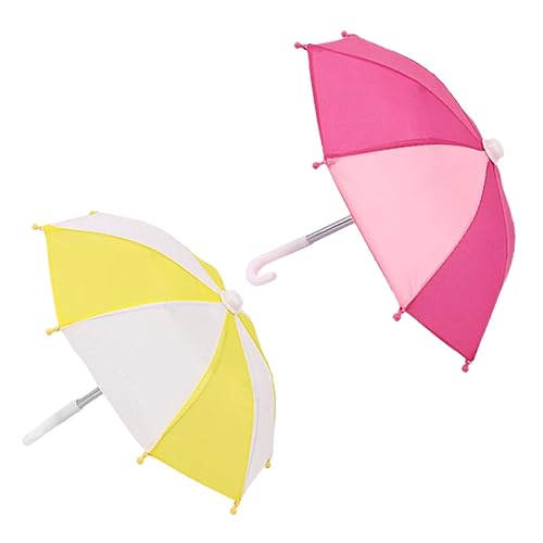 Gogogmee 2 Stück Teiliges Mini Regenschirm Verstellbar Farbig Langlebig Metall Dekoratives Puppenzubehör für Puppenhaus DIY Miniaturdeko für Bastler Gogogmee 2 Stück Teiliges Mini Regenschirm Verstellbar Farbig Langlebig Metall Dekoratives Puppenzubehör für Puppenhaus DIY Miniaturdeko für Bastler von Gogogmee