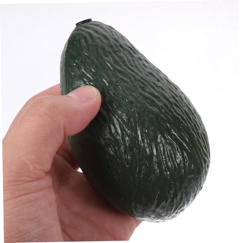 Gogogmee 2 Stück Teiliges Orff Musikinstrument Sand Shaker Maracas aus Robustem Abnehmbar und Leicht zu Halten Simulation von Mango und Avocado für Rhythmische Früherziehung und Motorische von Gogogmee