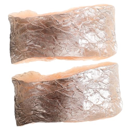 Gogogmee 2 Stück Teiliges Realistisches Kunstfisch Steak aus Geruchsneutralem PVC Täuschend Echte Fischstück Deko für Küche Fotografie Party und Aquarien Vielseitiges Modell für Gogogmee 2 Stück Teiliges Realistisches Kunstfisch Steak aus Geruchsneutralem PVC Täuschend Echte Fischstück Deko für Küche Fotografie Party und Aquarien Vielseitiges Modell für von Gogogmee