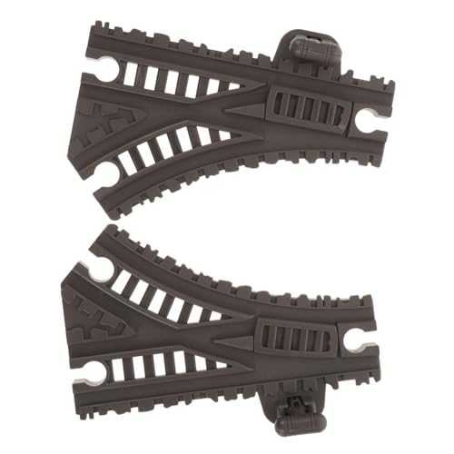 Gogogmee 2 Stück Teiliges Schienenset Kunststoff Gleis mit Elastischem Biegedesign Spezieller Weichenabschnitt für Spannende Zugfahrten Kompatibel mit Plarail und Gängigen Gogogmee 2 Stück Teiliges Schienenset Kunststoff Gleis mit Elastischem Biegedesign Spezieller Weichenabschnitt für Spannende Zugfahrten Kompatibel mit Plarail und Gängigen von Gogogmee