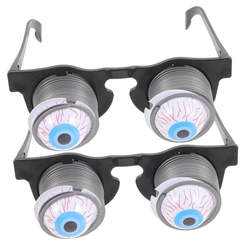 Gogogmee 2 Stück Teiliges Springende Augapfel Brille aus Hochwertigem Kunststoff Lebensechte Horror Eyeglasses für Halloween Party Lustige Streichbrille für Erwachsene Gogogmee 2 Stück Teiliges Springende Augapfel Brille aus Hochwertigem Kunststoff Lebensechte Horror Eyeglasses für Halloween Party Lustige Streichbrille für Erwachsene von Gogogmee