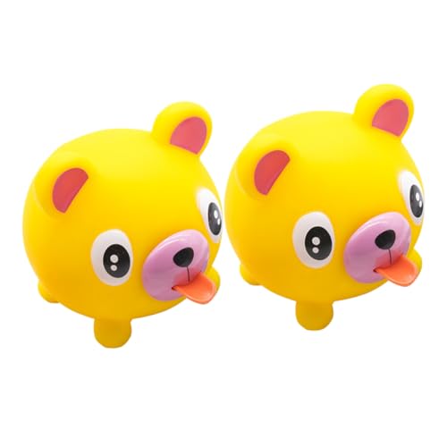 Gogogmee 2 Stück Teiliges Squeeze Toy mit Lustigen Tier Motiven Stressabbau und Erwachsene Weiches Langlebiges Material Waschbar als Anti Angst Unterhaltungsspielzeug von Gogogmee