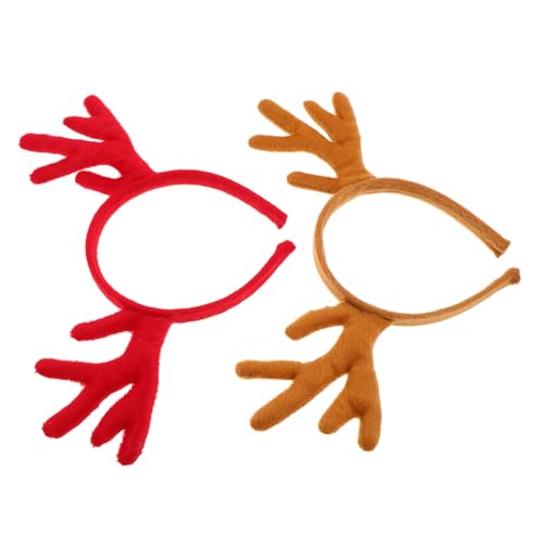 Gogogmee 2 Stück Teiliges Weihnachts Hirschgeweih Haarreif Set Leichte Rentier Haarreifen Vielseitige Party Haarschmuck für Halloween und Xmas Kostüm Tragbar für Erwachsene Gogogmee 2 Stück Teiliges Weihnachts Hirschgeweih Haarreif Set Leichte Rentier Haarreifen Vielseitige Party Haarschmuck für Halloween und Xmas Kostüm Tragbar für Erwachsene von Gogogmee