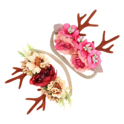 Gogogmee 2 Stück Weihnachts Haarband mit Rentierhörnern Dekorative Haargummis für Festlicher Haarschmuck Geschenkidee für Feiertage und Partys Gogogmee 2 Stück Weihnachts Haarband mit Rentierhörnern Dekorative Haargummis für Festlicher Haarschmuck Geschenkidee für Feiertage und Partys von Gogogmee