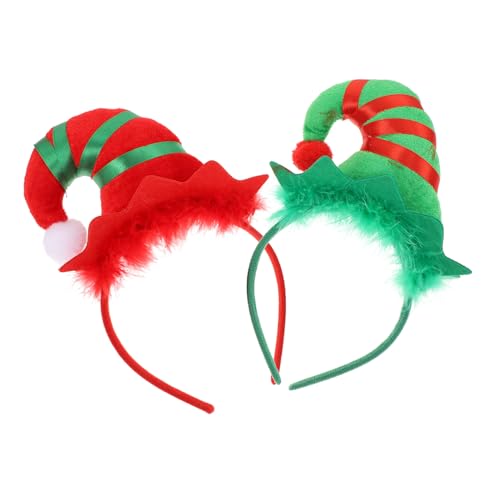 Gogogmee 2 Stück Weihnachts Haarschmuck mit Glocken Kreative Stirnbänder Hüte Einfaches Tragen Festliche Kopfbedeckung für Karneval Kostüm und Weihnachtsfeier Gogogmee 2 Stück Weihnachts Haarschmuck mit Glocken Kreative Stirnbänder Hüte Einfaches Tragen Festliche Kopfbedeckung für Karneval Kostüm und Weihnachtsfeier von Gogogmee