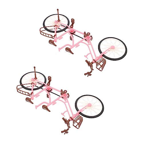 Gogogmee 2 Stück Zweirad für Kreative Fahrräder für Puppen Dekoration für Spielszene für Geburtstage und Feiertage Gogogmee 2 Stück Zweirad für Kreative Fahrräder für Puppen Dekoration für Spielszene für Geburtstage und Feiertage von Gogogmee