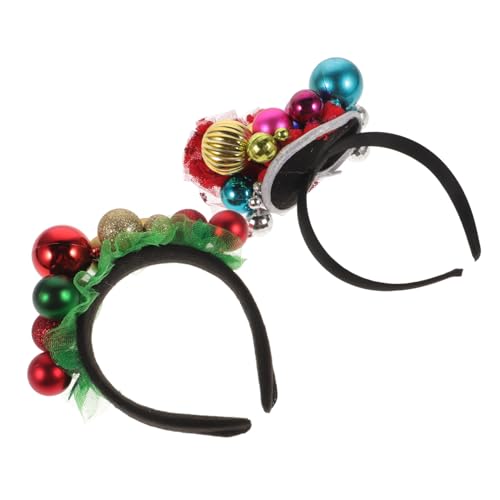 Gogogmee 2 Teiliges Weihnachts Haarband mit Glocken Farblich Sortiert Festlicher Haarschmuck für Erwachsene Dekoratives Stirnband für Xmas Partys Karneval und Festliche Anlässe Gogogmee 2 Teiliges Weihnachts Haarband mit Glocken Farblich Sortiert Festlicher Haarschmuck für Erwachsene Dekoratives Stirnband für Xmas Partys Karneval und Festliche Anlässe von Gogogmee
