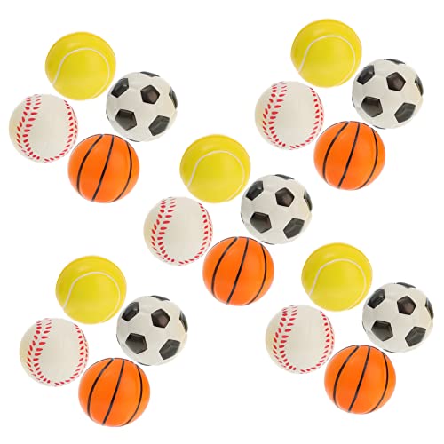 Gogogmee 20 Stück Kleiner Schaumstoff Sportbälle für Stressabbau Elastische Trainingsbälle Partyzubehör für Kinder und Erwachsene Gogogmee 20 Stück Kleiner Schaumstoff Sportbälle für Stressabbau Elastische Trainingsbälle Partyzubehör für Kinder und Erwachsene von Gogogmee