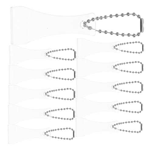 Gogogmee 20 Stück Kunststoff Lotto schaber Schlüsselanhänger Kratzwerkzeug Schaufelform Scraper Tool für Rubbelkarten Präzises Entfernen von Lottoscheinen und Aufklebern Tragbar Vielseitig Gogogmee 20 Stück Kunststoff Lotto schaber Schlüsselanhänger Kratzwerkzeug Schaufelform Scraper Tool für Rubbelkarten Präzises Entfernen von Lottoscheinen und Aufklebern Tragbar Vielseitig von Gogogmee