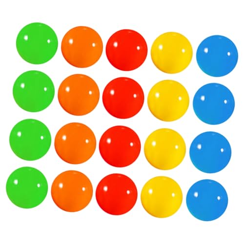 Gogogmee 20 Stück Teiliges Bunte Lotteriebälle aus Kunststoff Vielseitige Party und Dekorationskugeln Glatte Oberfläche Langlebig und Farbintensiv für Tombola und Unterhaltungsspiele Gogogmee 20 Stück Teiliges Bunte Lotteriebälle aus Kunststoff Vielseitige Party und Dekorationskugeln Glatte Oberfläche Langlebig und Farbintensiv für Tombola und Unterhaltungsspiele von Gogogmee