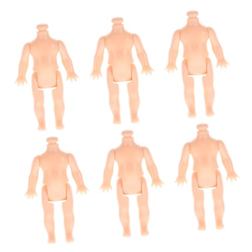 Gogogmee 20 Stück Teiliges DIY Puppenkörper Zubehör für Kreative Bastelprojekte für Fördert Fantasie und Frühkindliche Bildung für an Feiertagen von Gogogmee