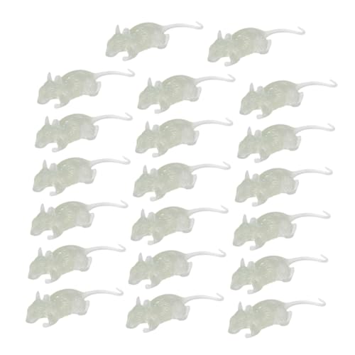 Gogogmee 20 Stück Teiliges Leuchtende Halloween Mäuse aus Realistische Nachleuchtende Ratten Deko Leichtes Streichspielzeug für Halloween Partys und Gruselige Anlässe Gogogmee 20 Stück Teiliges Leuchtende Halloween Mäuse aus Realistische Nachleuchtende Ratten Deko Leichtes Streichspielzeug für Halloween Partys und Gruselige Anlässe von Gogogmee