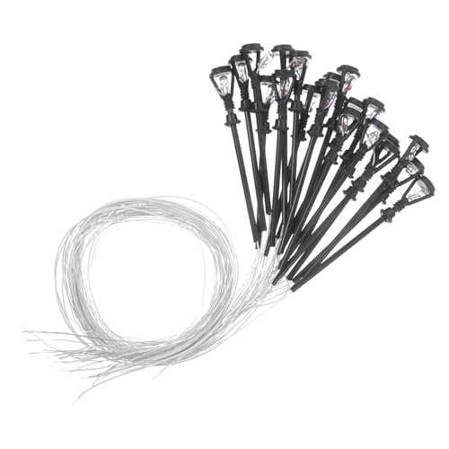 Gogogmee 20 Stück Teiliges Mini Gartenlampen Miniatur Straßenlaternen mit Warmweißem Licht Stabile Dekoration für Mini Häuser Sandtisch und Gartendeko Außen Detailreich und Langlebig Gogogmee 20 Stück Teiliges Mini Gartenlampen Miniatur Straßenlaternen mit Warmweißem Licht Stabile Dekoration für Mini Häuser Sandtisch und Gartendeko Außen Detailreich und Langlebig von Gogogmee