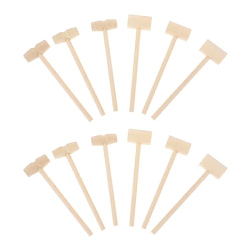 Gogogmee 20 Stück Teiliges Mini Holzhammer für Poliert und Sicher zum Knacken von Krabben Hummerschalen Langlebiges Holz DIY Dekoration Möglich Fördert Feinmotorische Fähigkeiten Gogogmee 20 Stück Teiliges Mini Holzhammer für Poliert und Sicher zum Knacken von Krabben Hummerschalen Langlebiges Holz DIY Dekoration Möglich Fördert Feinmotorische Fähigkeiten von Gogogmee